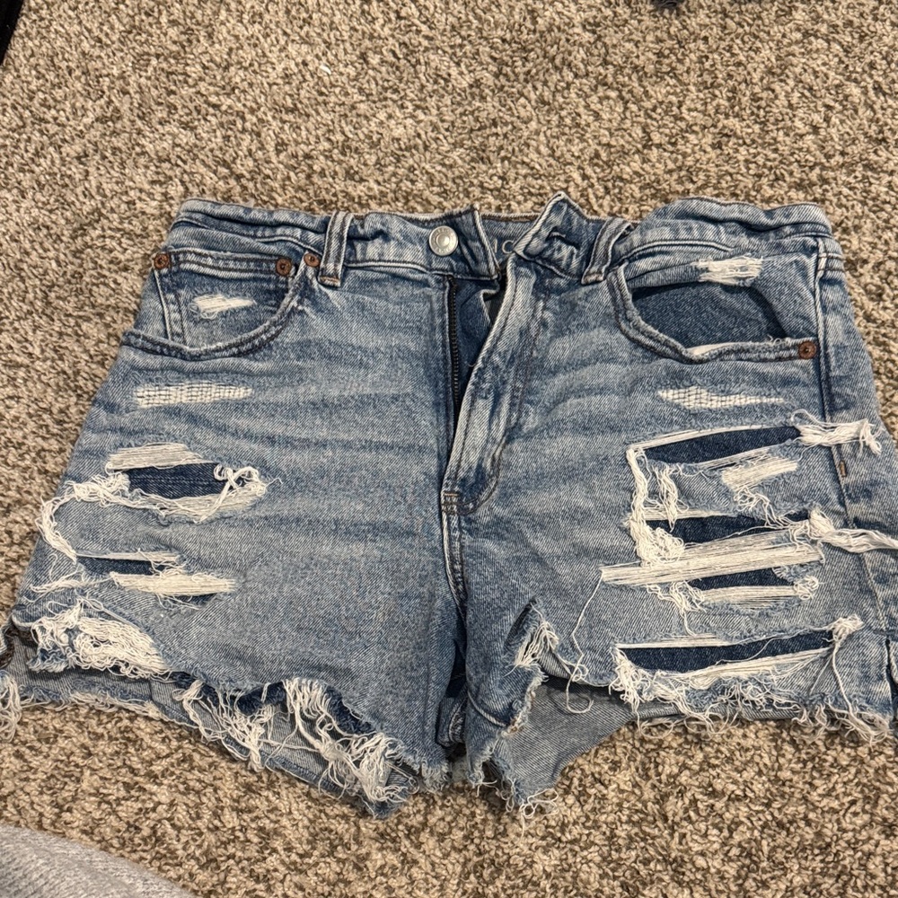 American eagle Distressed Denim Women Shorts